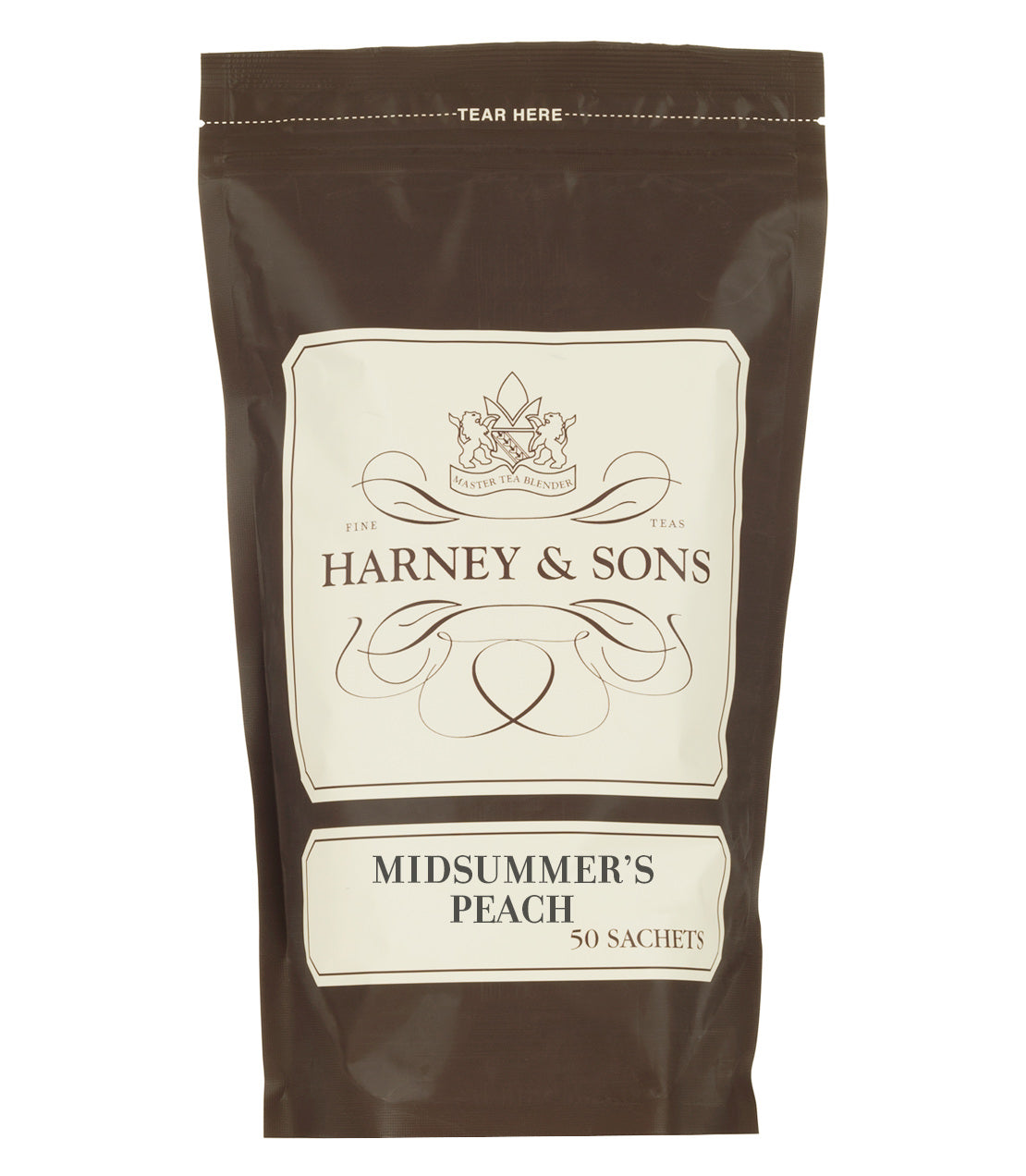 Midsummer's Peach (Decaf) - Sachets Bag of 50 Sachets - Harney & Sons Fine Teas